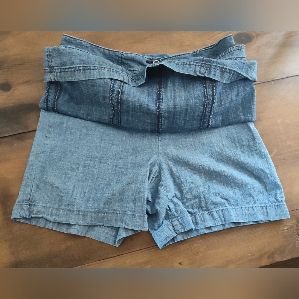 Karen Scott Women's Lightweight Denim Blue  Skort | Size 6 - Picture 8 of 8